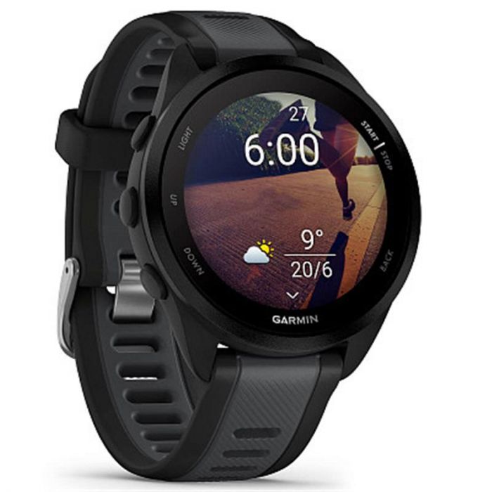 Смарт-годинник Garmin Forerunner 165 Music Black/Slate Gray (010-02863-B0)