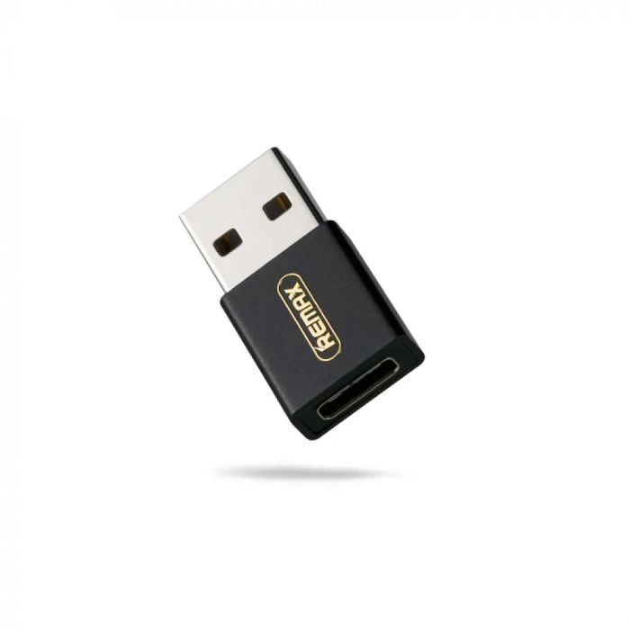 Адаптер Remax RA-USB3 Joymove USB Type-C-USB Black (6954851284291)