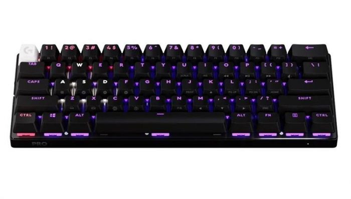 Клавiатура Logitech G PRO X 60 TKL GX Optical Black Tactile (920-011911)