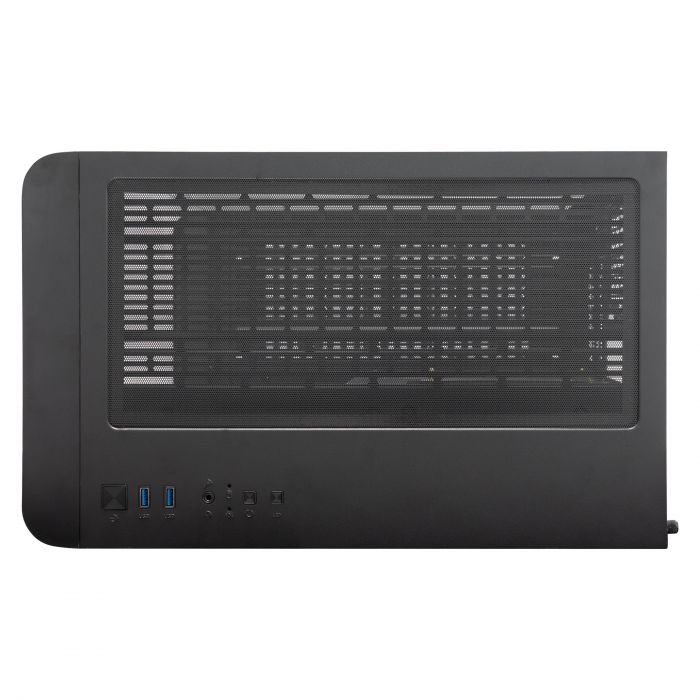 Корпус 1stPlayer UV6-2FCR(AP)-FC(AP) Black без БЖ