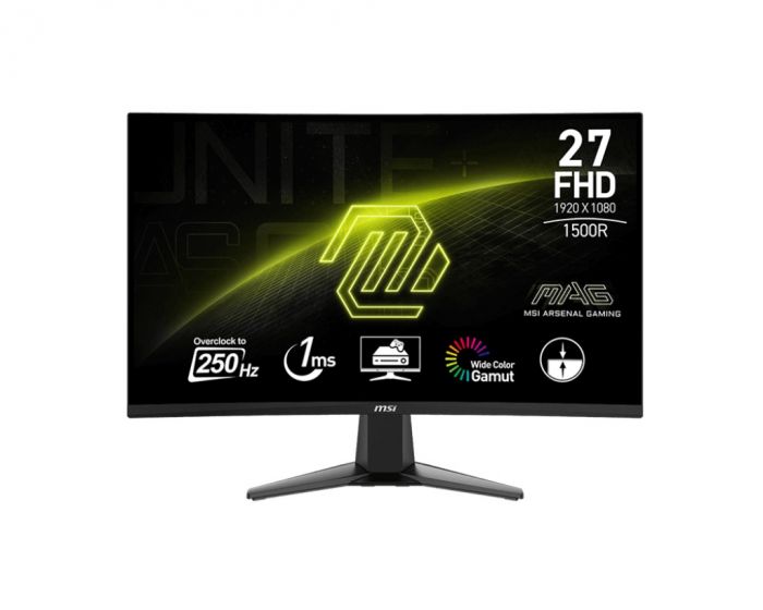 Монітор MSI 27" MAG 27C6X VA Black Curved 250Hz