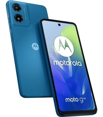 Смартфон Motorola Moto G04 4/64GB Satin Blue (PB130045RS)