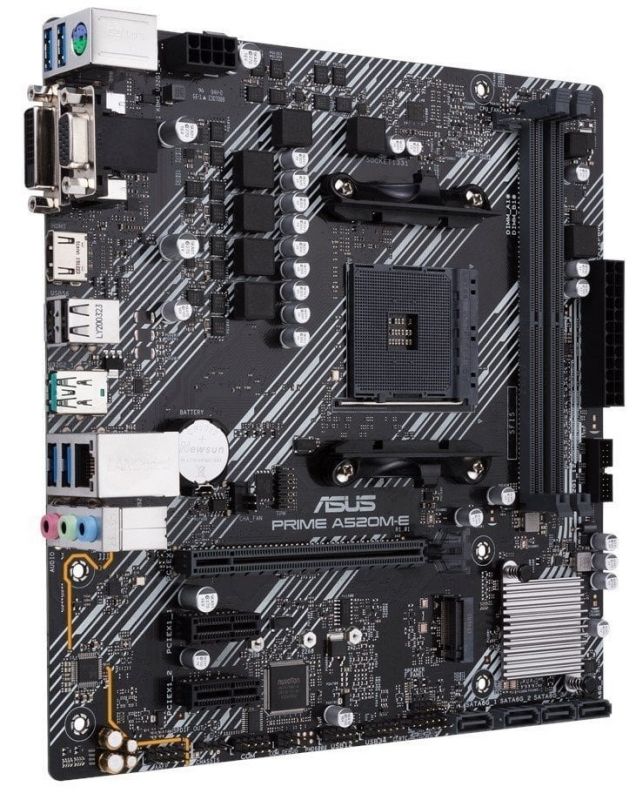 Материнська плата Asus Prime A520M-E/CSM Socket AM4