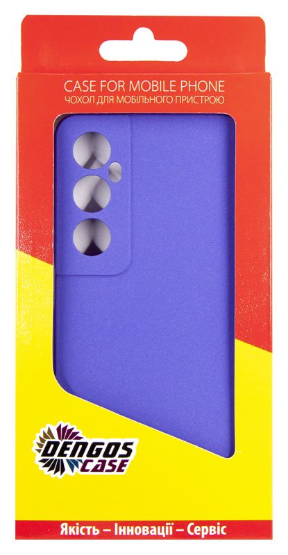 Чохол-накладка Dengos Carbon для Realme C65 Violet (DG-TPU-CRBN-198)