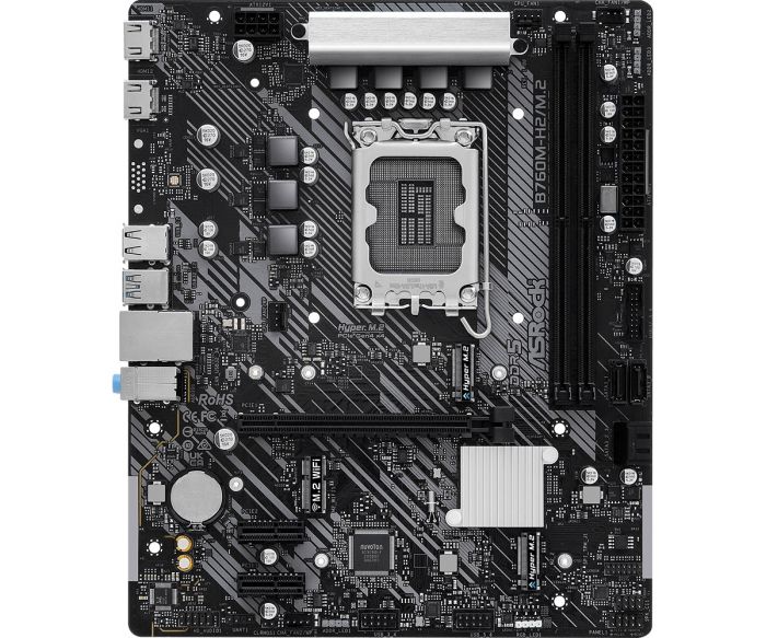 Материнська плата ASRock B760M-H2/M.2 Socket 1700