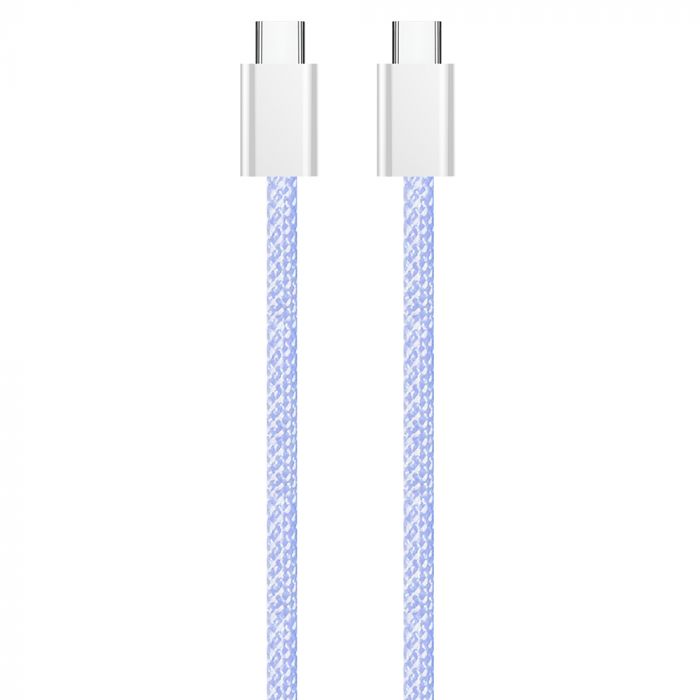 Кабель ColorWay USB Type-C + USB Type-C (M/M), 3.0 А, 1 м, Purple (CW-CBPDCC061-PU)