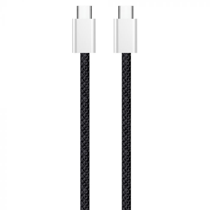 Кабель ColorWay USB Type-C + USB Type-C (M/M), 3.0 А, 1 м, Black (CW-CBPDCC061-BK)