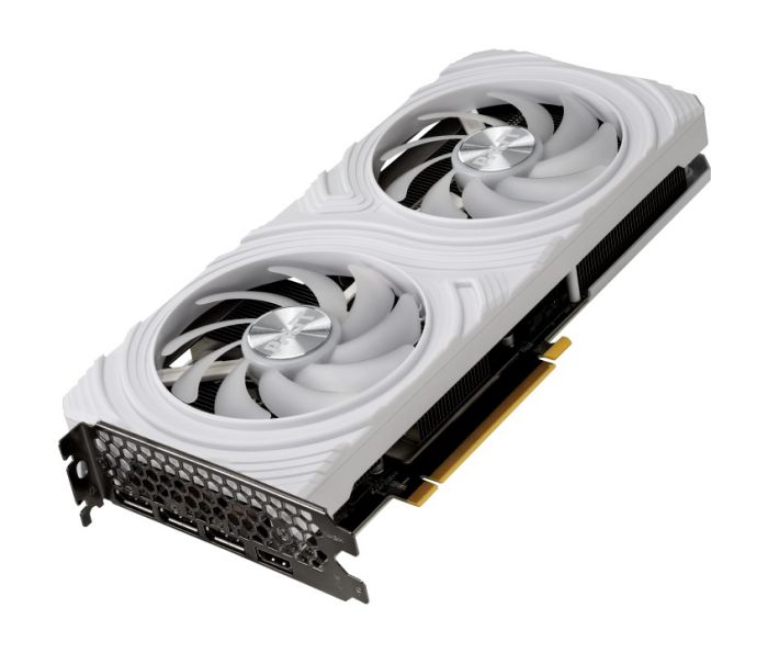 Відеокарта GF RTX 4070 12GB GDDR6 White OC Palit (NE64070S19K9-1048L)