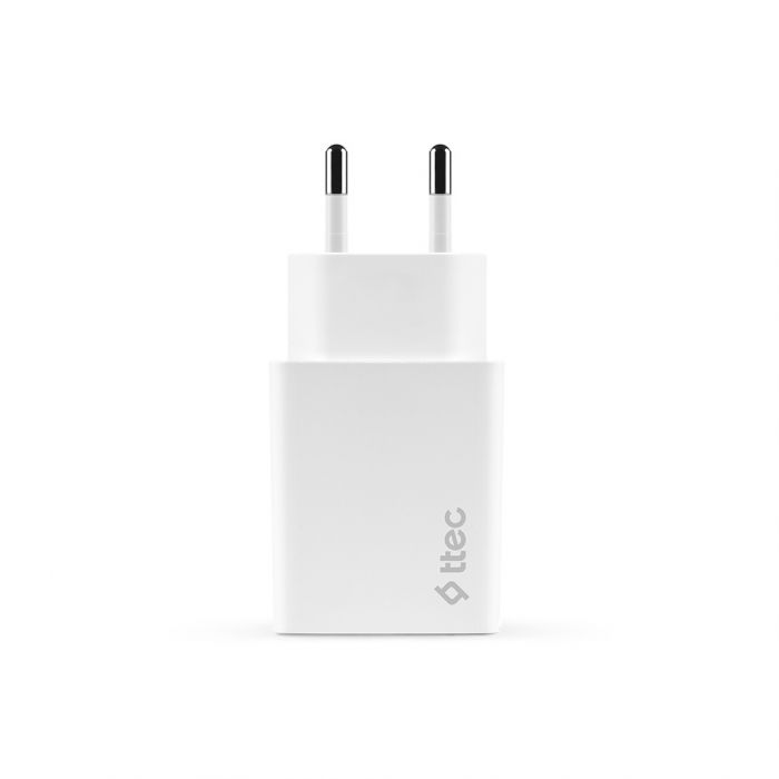 Мережевий зарядний пристрій Ttec SmartCharger USB-C/Lightning /20Вт White (2SCS22BL)