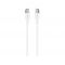 Кабель Ttec USB Type-C - USB Type-C (M/M), 3 м, White (2DK48B)