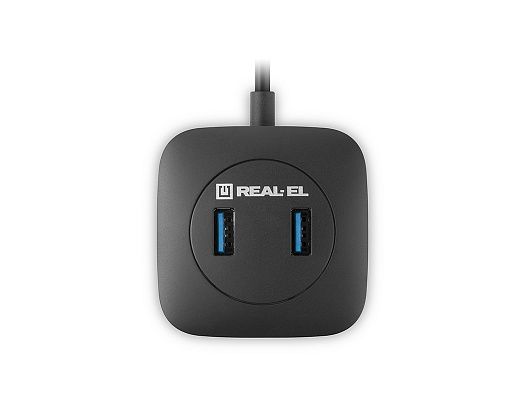 USB-хаб REAL-EL CQ-407 4 ports