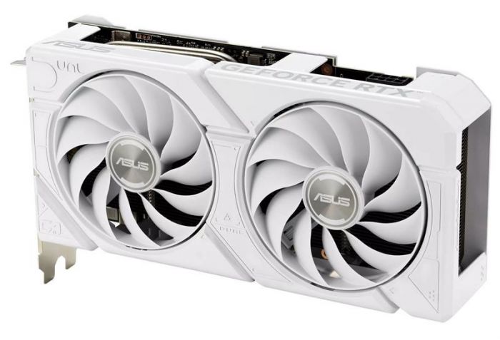 Відеокарта GF RTX 4060 8GB GDDR6 Dual Evo White OC Asus (DUAL-RTX4060-O8G-EVO-WHITE)