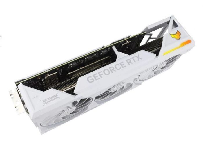 Відеокарта GF RTX 4070 Ti Super 16GB GDDR6X TUF Gaming BTF White Asus (TUF-RTX4070TIS-16G-BTF-WHITE)