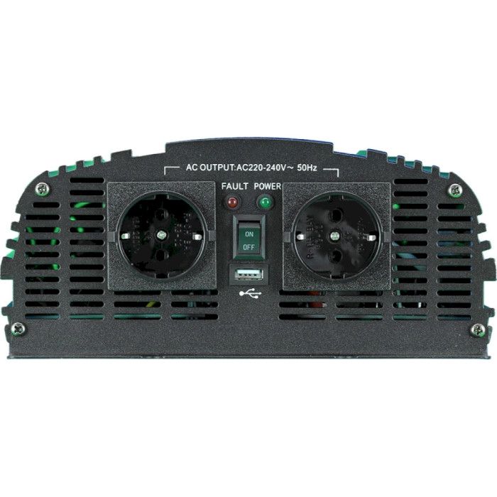 Інвертор напруги TommaTech MS-1200, 12V/220V, 1200W (MS-1200/29445)