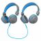 Bluetooth-гарнітура JLab JBuddies Studio Wireless Grey/Blue (IEUHBSTUDIORGRYBLU4)