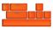 Набір кейкапів Hator PBT Keycaps Autograph Edition Orange (HTS-712)