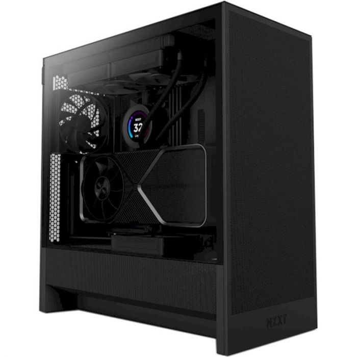 Корпус NZXT H5 Flow Black (CC-H52FB-01) без БЖ