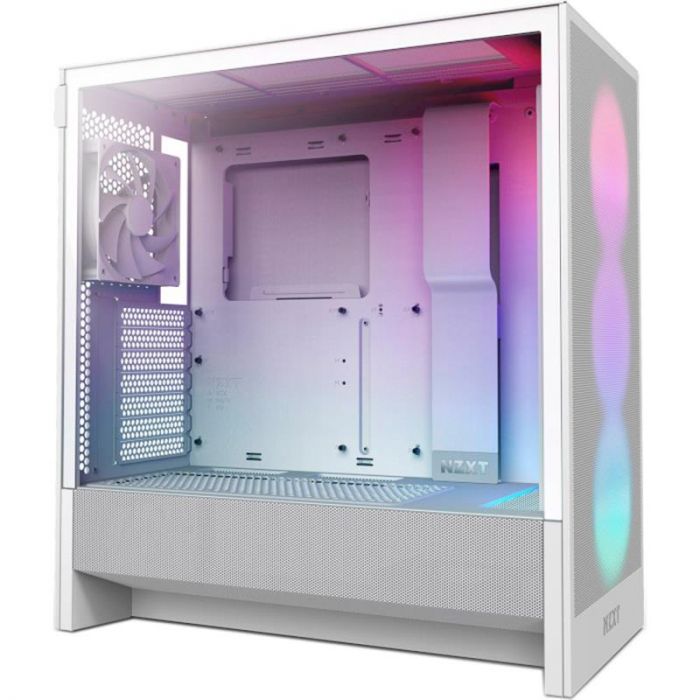 Корпус NZXT H5 Flow RGB White (CC-H52FW-R1) без БЖ