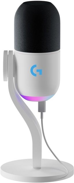 Мiкрофон Logitech Yeti GX Dynamic RGB Gaming Mic with Lightsync Off White (988-000576)