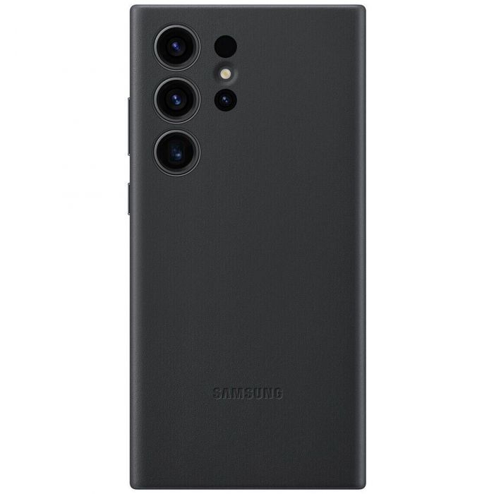 Чохол-накладка Samsung Leather Cover для Samsung Galaxy S23 Ultra SM-S918 Black (EF-VS918LBEGRU)