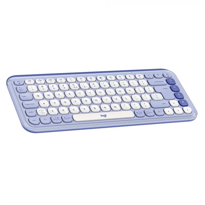 Клавiатура бездротова Logitech Pop Icon Keys Lilac (920-013074)