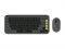 Комплект (клавіатура, миша) бездротовий Logitech Pop Icon Combo Graphite (920-013156)