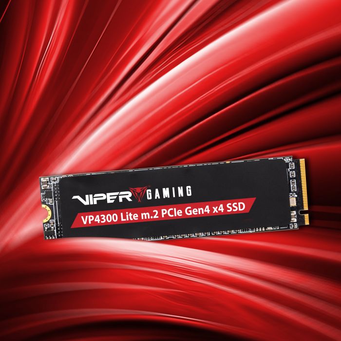 Накопичувач SSD  500GB Patriot Viper VP4300 Lite M.2 2280 PCIe 4.0 x4 NVMe TLC (VP4300L500GM28H)