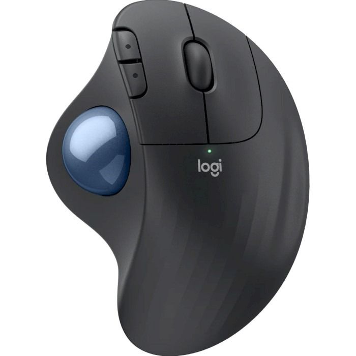 Миша бездротова Logitech Ergo M575S Graphite + Blue Ball (910-007029)