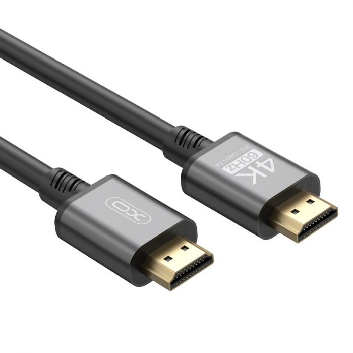 Кабель XO (GB017A-HDMI.tranish) HDMI-HDMI V.2.0, 3м Tranish