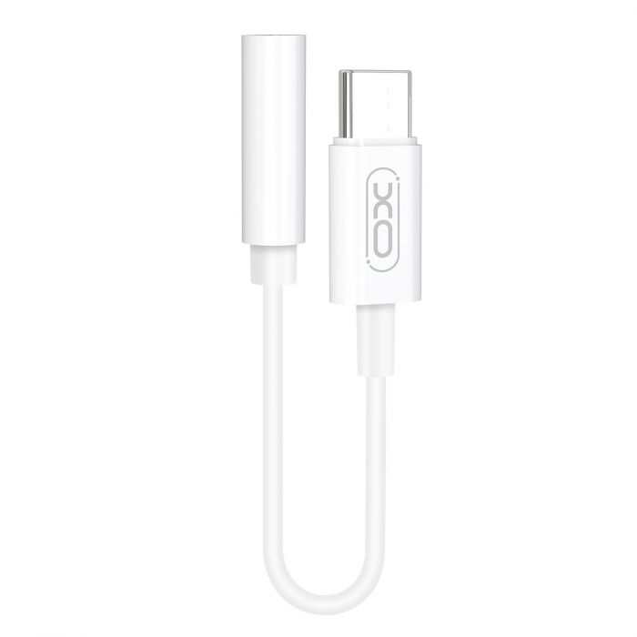 Адаптер XO NB-R161 USB Type-C - 3.5 мм (M/F), 0.14м, White (NB-R161.white)