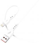 Кабель SkyDolphin S66L USB - Lightning (M/M), 1 м, White (SDUSB-000647)