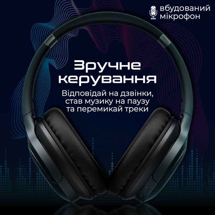 Bluetooth-гарнітура Promate LaBoca-Pro Black