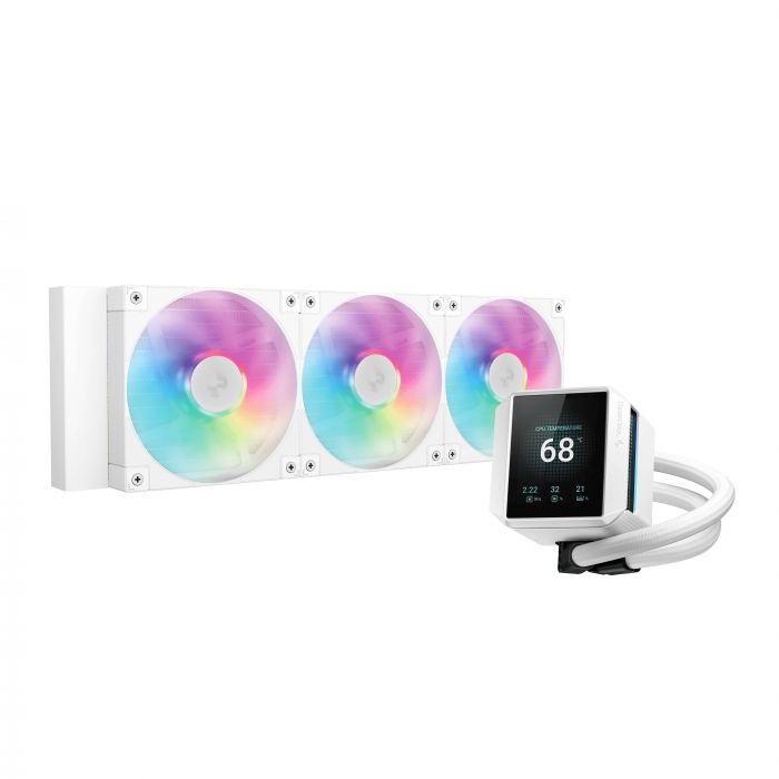 Система водяного охолодження DeepCool Mystique 360 ARGB White (R-LX360-WHDSNMCP-G-1)