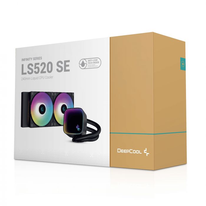 Система водяного охолодження DeepCool LS520 SE Black (R-LS520-BKAMMM-G-1)