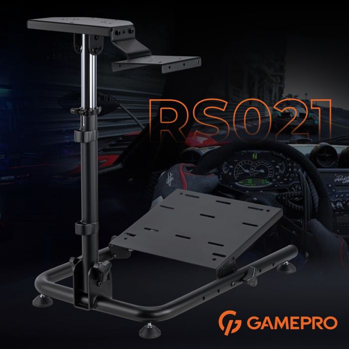 Стенд із кріпленням для керма, педалей та коробки передач GamePro RS021
