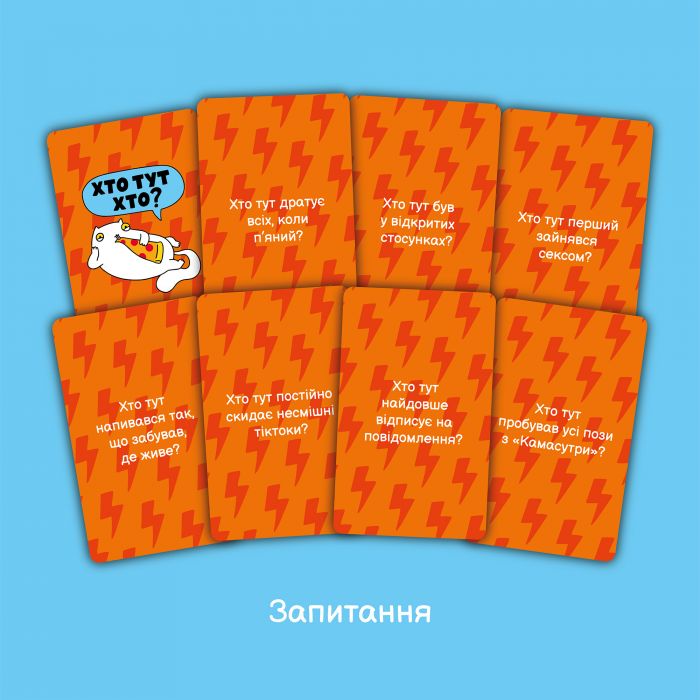 Гра для компанії Orner Хто тут хто? Гра для вечірки (orner-2811)