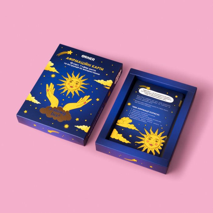 Картки з афірмаціями Orner Я можу все! (orner-2309)