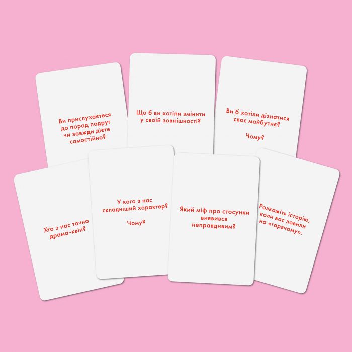 Розмовна гра Orner Розкажи мені все. Girl’s edition (orner-1928)