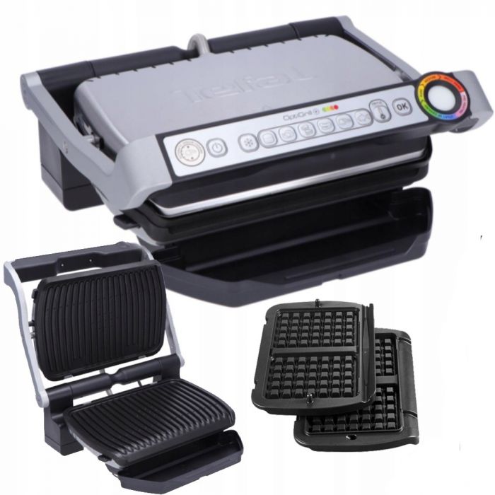 Гриль Tefal OptiGrill+ GC712D 