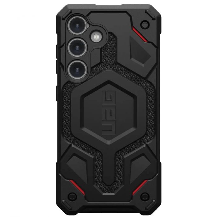 Чохол-накладка Urban Armor Gear Monarch Pro для Samsung Galaxy S24 Kevlar Black (214412113940)