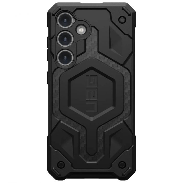 Чохол-накладка Urban Armor Gear Monarch Pro для Samsung Galaxy S24 Carbon Fiber (214412114242)
