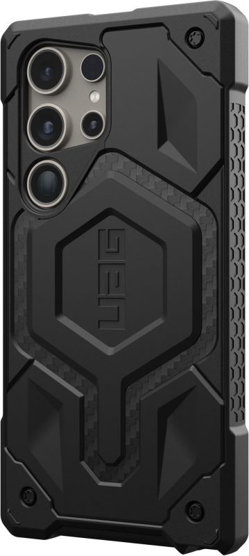 Чохол-накладка Urban Armor Gear Monarch Pro для Samsung Galaxy S24 Ultra SM-S928 Carbon Fiber (214416114242)