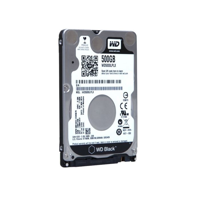 Накопичувач HDD 2.5" SATA 500GB WD Black 7200rpm 32MB (WD5000LPLX) Ref