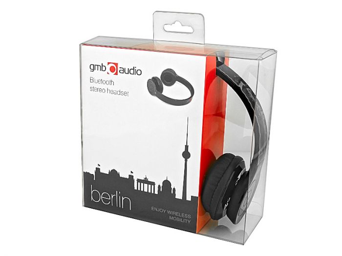 Bluetooth-гарнітура GMB Audio BHP-BER-BK Black