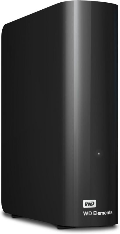 Зовнішній жорсткий диск 3.5" USB 6.0TB WD Elements Desktop (WDBWLG0060HBK-EESN)