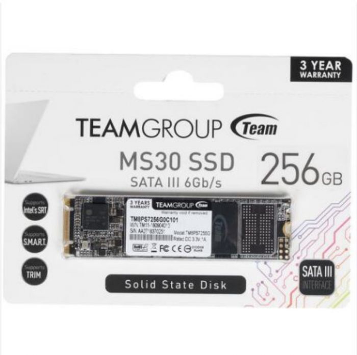 Накопичувач SSD  256GB Team MS30 M.2 2280 SATAIII TLC (TM8PS7256G0C101)