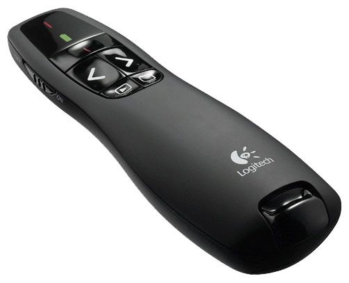 Пульт бездротовий Logitech R400 (910-001356) Black USB