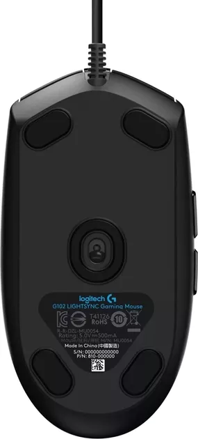 Миша Logitech G102 Lightsync Black (910-005823)