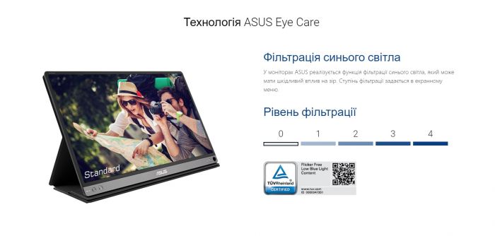 Монiтор портативний Asus 15.6" MB16AP (90LM0381-B02170) IPS Dark Gray