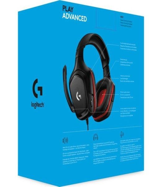 Гарнітура Logitech G332 Black (981-000757)